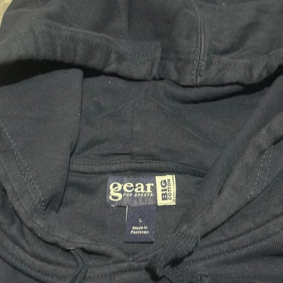 UCSB University California Santa Barbara Large L Pullover Hoodie Bear Gear Blue - Picture 5 of 8